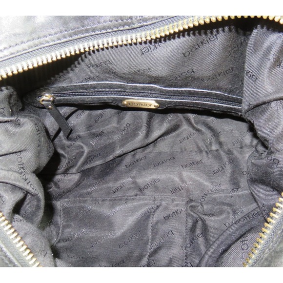 Botkier Bianca Satchel Tote Bag Black Leather Handbag - Picture 16 of 16